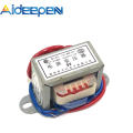 【FOOT SOFA】Aideepen AC 220V To AC 6V 9V 12V 15V 24V 5W Output Voltage 50Hz~60Hz Power Transformer. 