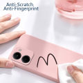 Sroof For Realme C33 Liquid Silicone Macaron Candy Color TPU Falling and shockproof Soft Phone Case Shell Protector Back Cover. 