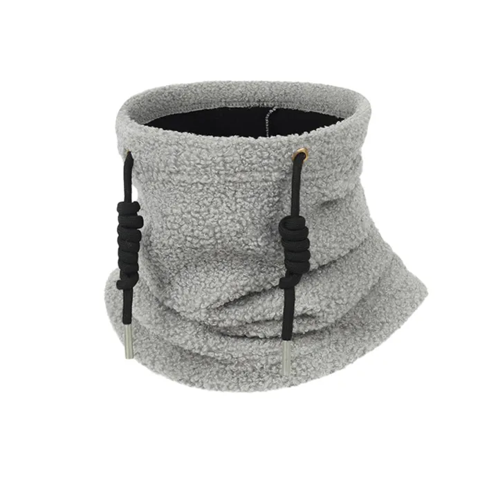 Soft Skin-friendly Neck Scarf Windproof Fleece Neck Warmer for Outdoor Sports Winter Neck Gaiter Scarf for Cycling Skiing Climbing Cold Weather Ski Face Cushion High Elastic Fabric Scarf