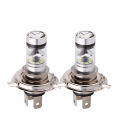 2PCS LED Bulb White Car Motorcycle Headlight High Power 8000K Fog Light Driving. 