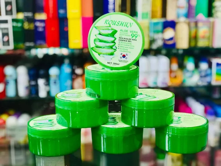 Roushun%20Soothing%20Moisture%20Aloe%20Vera%20Gel%2099%25%20Originals%20NATURE%20REPUBLIC%20Soothing%20300ml%20Day%20Cream%20Acne%20Treatment%20Sunscreen%20Face%20Cream%20-%20Image%207