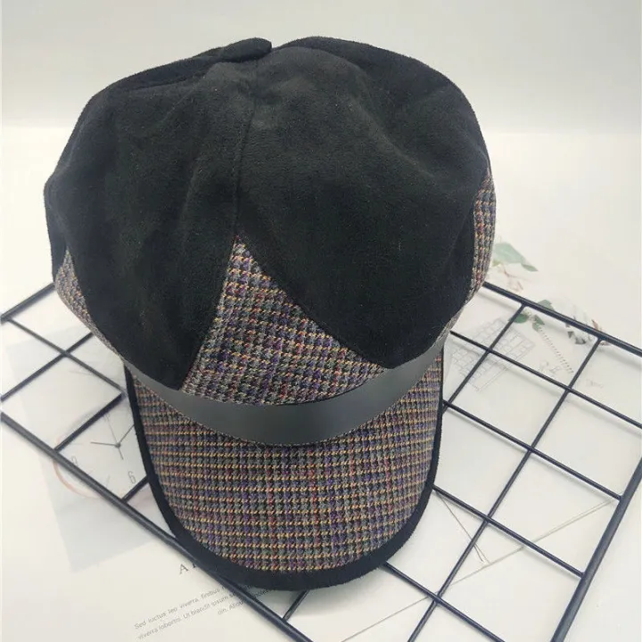 Spring%20and%20Summer%20Octagonal%20Cap%20Women's%20British%20Retro%20Korean%20Type%20Internet%20Celebrity%20Flat-Top%20Cap%20Fashion%20All-Matching%20Japanese%20Painter%20Newsboy%20Cap%20-%20Image%208