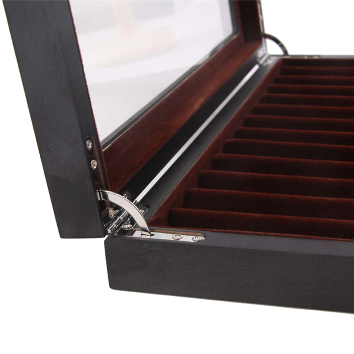 1%20PCS%20Wood%20Pen%20Display%20Box%20Deluxe%20Pen%20Case%20with%20Key%20Transparent%20Window%20Fountain%20Storage%20Showcase%20Organizer-Collection%2012%20Slots%20-%20Image%206