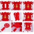 Festival Decor Red Red Lantern Chinese New Year Lantern Festival. 