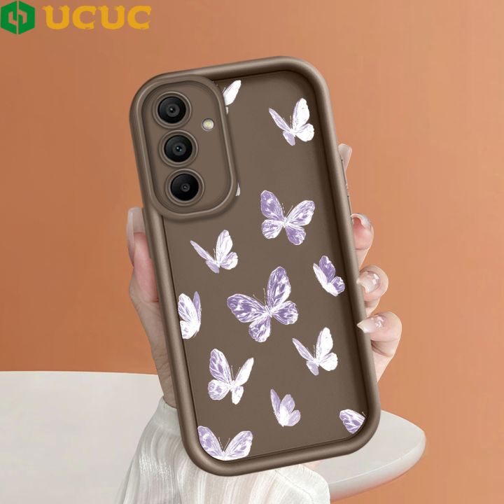 UCUC%20for%20Samsung%20A15%204G%20/%20A15%205G%20Back%20Cover%20Crystal%20Butterfly%20Ladder%20Camera%20Soft%20Rubber%20Protection%20Phone%20Case%20-%20Image%202