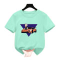 2022 children's T shirts merch A4 Lamba print casual family clothing set Boy's & Girl's fashion tops anime tees toddler clothes. 