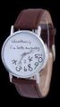 Numerical Math analog watch. 