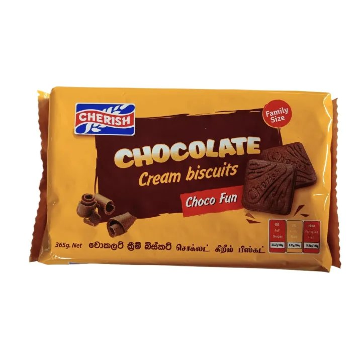Cherish Chocolate Cream  Biscuit - 365 g