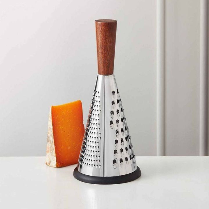 STAINLESS STEEL WOODEN  HAND HELD GRATER