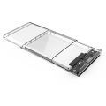 】 USB3.0 Enclosure 2.5inch Serial Port SATA SSD Drive Support 3TB transparent External HDD Case. 