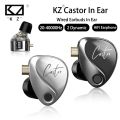 KZ Castor Wired Harman Improved Bass HiFi Earphone 2 Dynamic Tunable Balance Monitor Headphone IEM Earphones Music Sport Earbuds. 