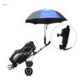 Golf Push Cart Umbrella Holder Mount Wheelchair Fishing Adjustable Angle. 