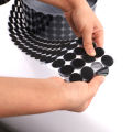 Round Double-sided Adhesive Velcro Nylon Buckle Snap Fasteners Self-Adhesive Tape Accessories Female Buckle Buckle Buckle with Small Dots. 