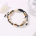 Qingwen Ethnic Style Personality Knitting Accessories Creative Hawaiian Casual Bracelet Fashion Natural Shell Anklet. 