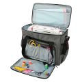 Sewing Machine Storage Organizer Sewing Machine Bag Tl Tote Bag for Most Standard Sewing Machines and Accessories Gray. 