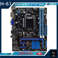 H61 Motherboard LGA 1155 3rd generation intel H61 support Intel Core i3 i5 i7 cpu DDR3 16GB Standard ATX. 