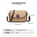 MATEYOYO Women's Bag Fashion Shoulder Bag Cross-body Bag Messenger Bag Small Square Bag Buckle Design Large Capacity Adjustable Shoulder Straps For Traveling Shopping Outdoor. 