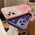 For Xiaomi Redmi Note 12 / Note 12 Pro / Note 12S Back Cover Luxury Gradient Glitter Cute Bling Full Camera Lens Protection Case Soft Silicone Slim Phone Cases for Women Girls. 