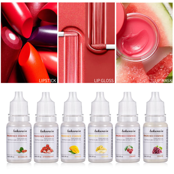 Lip Gloss Flavoring Oil Coconut Strawberry Cherry Candy Flavors for ...