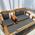 Teak sofa set with coffee table. 