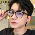 OQ BOGA 3 Colors Unisex Metal Full Rim Fashion Glasses Man Woman Eye Protection Outdoor Decorate Oval Frame Eyewear. 