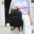 LouisWill Backpack Shoulder Bag (Pink). 