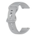 For Samsung Gear S2 Classic 20mm Solid Color Silicone Watch Band. 