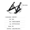 Laptop Stand Folding Lifting Computer Stand Desktop Convenient Cooling Base Bracket. 
