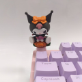 Cute Sanrio Kuromi Melody Transparent Keycap Creative Single Personality 3D DIY Customized Mechanical Keyboard Esc Keycap. 