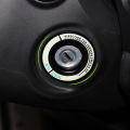 Aluminum Alloy Car Ignition Key Ring Cover Decorative Trim Lumiuous For Mitsubishi Lancer/asx/outlander Car Accessories. 
