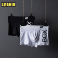 CMENIN Men Design (1 Pieces) "BOX" Men Underwear Boxers Fashion High Quality Boxershorts Cotton Soft Boxer Trunks OR212. 