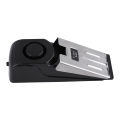 Portable Security Home Wedge Shaped Door Stop Block Alarm Blocking Stopper 100 dB. 