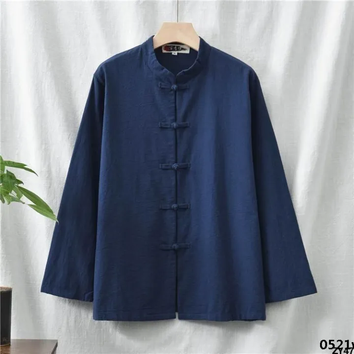 Clothing%20Tea%20Clothing%20Gong%20Opera%20Traditional%20Chinese%20Performance%20Costume%20R%20Sketch%20Cotton%20and%20Linen%20Layman%20Tang%20Suit%20Tai%20Chi%20Men%20and%20Women%20Zen%20Leisurely%20Spring%20and%20Autumn%20Practice%20-%20Image%205