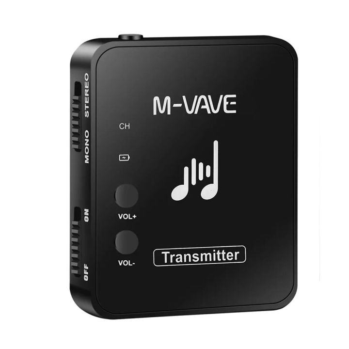 M-VAVE WP-10 2.4GHz Wireless in Ear Monitor System Receiver & Transmitter Set