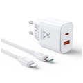 JOYROOM JR-TCF05 20W PD QC 3.0 Dual Port Fast Charger. 