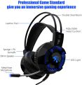 TAIDUN LED HEADPHONES - V2949 BLUE. 