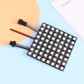 1Pc WS2812 LED 5050 RGB 8x8 64 Bit LED Matrix Module Screen LED Digital Flexible Individually Addressable Panel Light. 