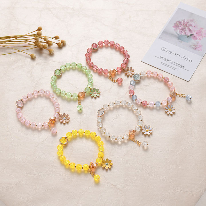 New%202025%20Lovely%20Daily%20Beaded%20Bracelet%20Charm%20Girls%20Cute%20Ins%F0%9F%8C%BC%20-%20Image%202