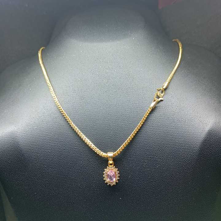 Gold%20Plated%201.9mm%20Fox%20Singapore%20Chain%20with%20Pendant%20%E2%80%93%20Elegant%20&%20Stylish%20Jewelry%20-%20Image%203