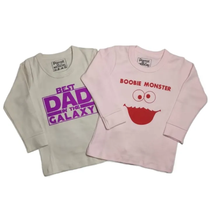 kids%20cotton%20Long%20sleeve%20T-shirt%203%20pieces%20for%20baby%20boy%20and%20girl%20unisex%20-%20Image%202