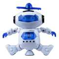 Dancing Robot Toy 360° Body Spinning with LED Lights Flashing and Music Bot Robot |Dancing Robot | Electric Dancing Bot Robot | Battery Operated Dancing Robots | with 3D. 