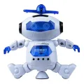 Dancing Robot Toy 360° Body Spinning with LED Lights Flashing and Music Bot Robot |Dancing Robot | Electric Dancing Bot Robot | Battery Operated Dancing Robots | with 3D. 