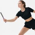 High Quality Yellow Purple Badminton Racket Swing Trainer Sound Feedback 304 Stainless Steel Wrist Force Trainer Power Correction Device Badminton Racket Swing Practice Skill Improvement. 