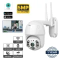 4MP Full HD PTZ WiFi Camera H.265 Auto Tracking-Wireless IP Camera 4x Digital Zoom AI human Detection Dual Light Source.. 