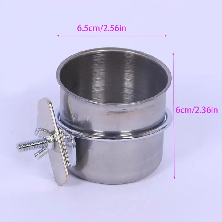 %E3%80%90The%20Quiet%20Page%E3%80%91Bird%20Feeder%20Bird%20Accessories%20The%20Stainless%20Steel%20Bowl%20With%20Bird%20Seed%20Stand%20Tiger%20Cockatiel%20Parrot%20Hamper%20Water%20Feed%20Tank%20-%20Image%204