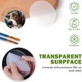 18 Pcs Clear Acrylic Disc 4 Inch Circle Acrylic Sheet Thick Circle Acrylic Rounds Blanks Acrylic Panel for DIY Crafts. 
