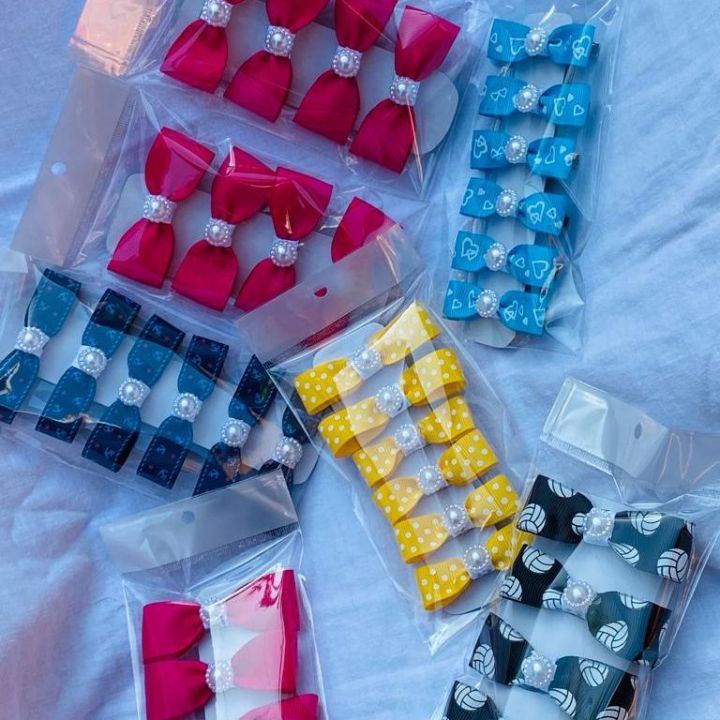 Hair clips multi colour