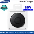 100%Original Samsung Wireless Charger Original EP-P1100 15W Qi Smart Fast charging adapter with Type C USB Interface For Samsung Galaxy S10 S9 S8 Note 10+ 9/iPhone X XR XS 8/ Smart Pad. 