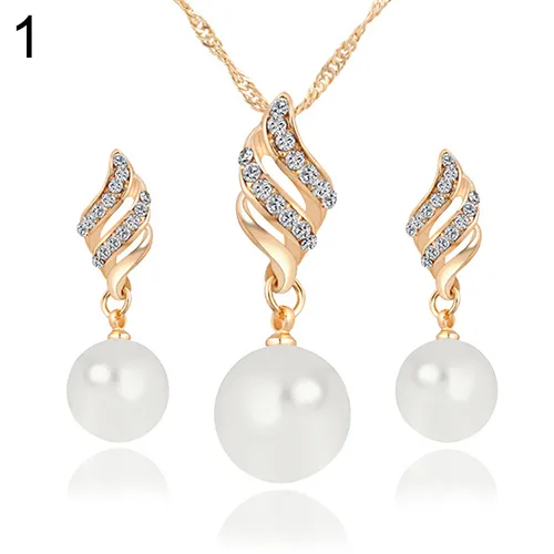 Women%20Spiral%20Wedding%20Bridal%20Necklace%20Earrings%20Jewelry%20Set%20-%20Image%203