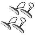 NXFDSIOZ 4Pcs Kayak Handles Strong T-Handle Design Ultra Heavy Duty Bungee Kayak Replacement Installation Kit. 